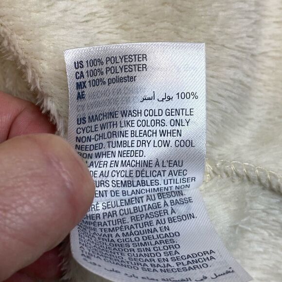 Hudson Park Collection NWT tan faux fur belted robe size S/M - Picture 15 of 15